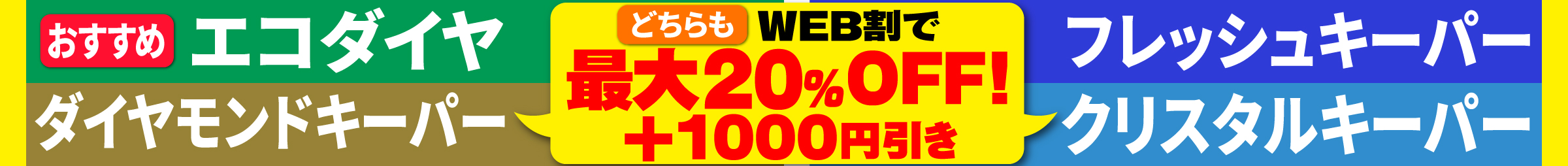 エコダイヤ・Wダイヤキーパー